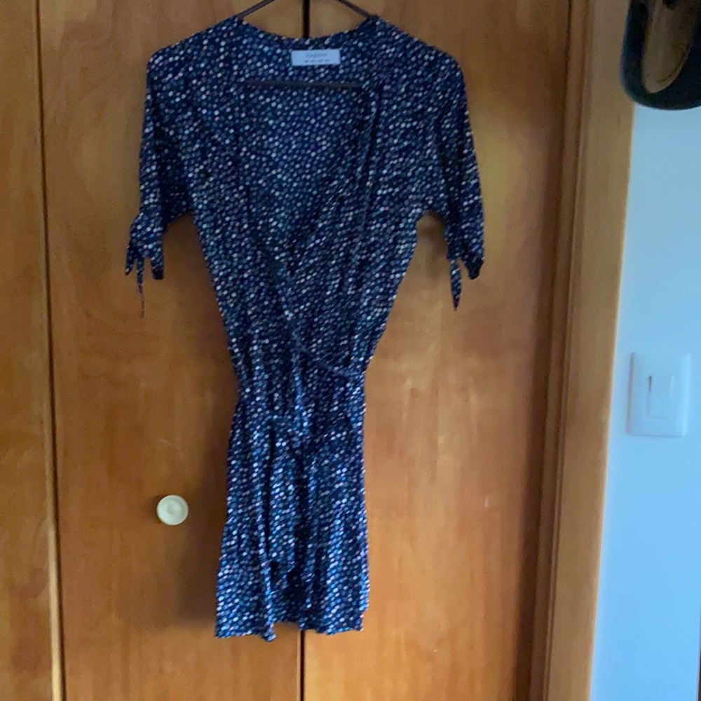 Woman’s wrap dress